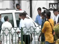 
      
      Rahul Gandhi marches to ED office
      
      