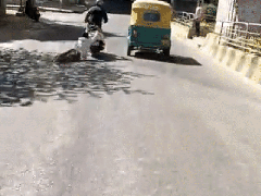 
      
      Elderly man dragged by scooter on Bengaluru street
      
      