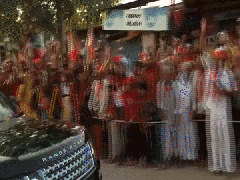 
      
      Gujarat: PM Modi reaches Ambaji, people in thousands welcome him
      
      