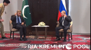 
      
      Shehbaz becomes laughing stock as he struggles with headphones
      
      