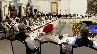 
      
      PM Modi chairs NITI Aayog's governing council meeting
      
      
