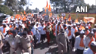 
      
      Karnataka: Panchamasali Lingayat hold padayatra in Belagavi
      
      