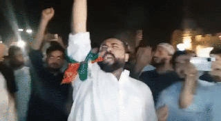 
      
      Pakistan: Protests outside Peshawar Corps Commander HQ
      
      