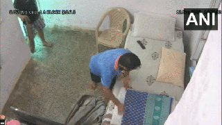 
      
      Latest visuals show housekeeping services inside Jain's cell
      
      