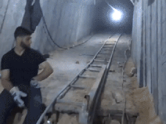 
      
      Israeli forces uncover biggest Hamas tunnel
      
      