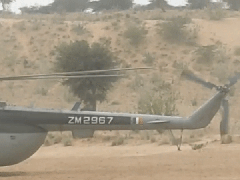
      
      IAF Mi-17 helicopter makes precautionary landing in Rajasthan
      
      