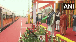 
      
      PM Modi inaugurates Ayodhya Dham rly station; flags off trains
      
      