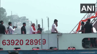 
      
      Varanasi: PM takes cruise ride ahead of filing nomination
      
      