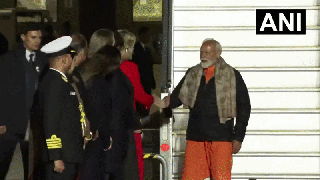 
      
      PM Modi arrives in Australia
      
      