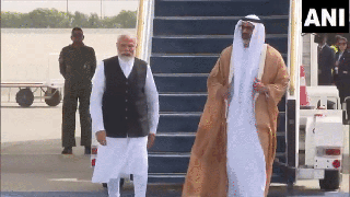 
      
      PM Modi arrives in Abu Dhabi on official visit
      
      