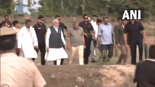 
      
      Odisha train mishap: PM Modi arrives at crash site in Balasore
      
      