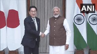 
      
      PM Modi, Japan PM Fumio Kishida hold bilateral talks
      
      