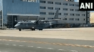 
      
      IAF Chief VR Chaudhari receives first C-295 transport aircraft
      
      