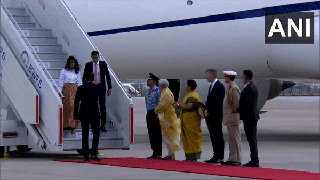 
      
      G20 Summit: UK PM Rishi Sunak arrives in Delhi
      
      