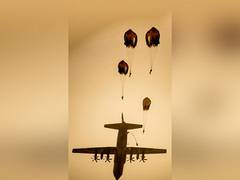 
      
      Indian Army conducts airborne exercise in Peninsular India
      
      