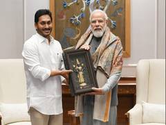 
      
      Andhra Pradesh CM meets PM Modi
      
      