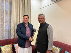 
      
      Uttarakhand: Dhami meets former CM Trivendra Singh Rawat in...
      
      