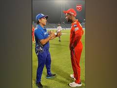 
      
      PBKS skipper Mayank catches up with Sachin after clash against MI
      
      