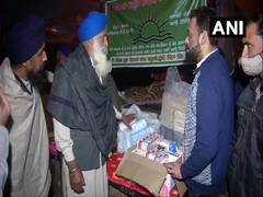
      
      Charitable Trust distributes medicines to protesting farmers...
      
      