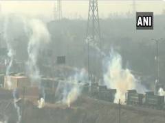 
      
      Tractor rally: Police use tear gas to disperse farmers at...
      
      