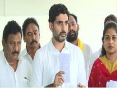 
      
      Nara Lokesh slams Jagan for 'hit and run' attack on TDP office
      
      