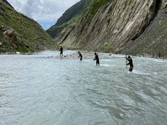 
      
      J-K: Amarnath Yatra to resume today from Nunwan Pahalgam side
      
      