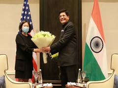 
      
      Looking forward to re-launching the US-India Trade Policy...
      
      