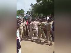
      
      Karnataka: Cop suspended for thrashing villager
      
      