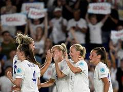 
      
      Women's Euro 2022: England secure historic 8-0 win over Norway
      
      