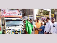 
      
      World Aplastic Anemia Day: Anemia Rath flagged off in Indore...
      
      