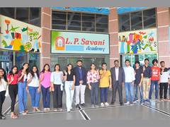 
      
      Surat's LP Savani school students glitter in the CBSE class X...
      
      