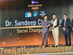 
      
      Sandeep Choudhary receives ZEE NATIONAL ACHIEVER'S AWARD 2022
      
      