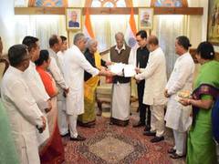 
      
      Manipur: BJP observers, other party leaders hold meeting with...
      
      