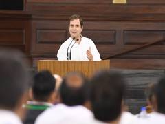 
      
      Recalling British period, Rahul asks party MPs to be 'little...
      
      