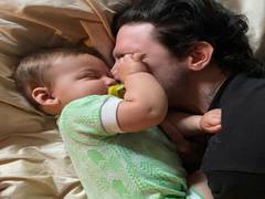 
      
      Halsey shares adorable picture of her baby with Alev Aydin
      
      