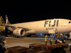 
      
      Consignment of Made-in-India COVID-19 vaccines arrives in Fiji
      
      