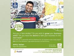 
      
      Yara launches Leadership Academy in India
      
      