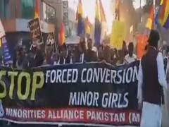 
      
      Pakistan: People protest against forced conversions of minor...
      
      