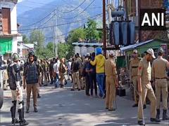 
      
      Heavy security forces deployed in Jammu's Bhaderwah town 
      
      