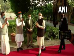 
      
      PM Modi, Union Ministers attend BJP Parliamentary party meeting
      
      
