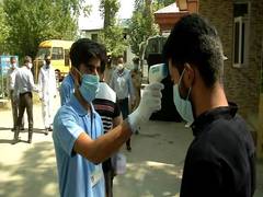 
      
      Students take NEET amid COVID-19 in Srinagar
      
      