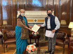 
      
      Meghalaya CM seeks Sitharaman's support to release share of...
      
      