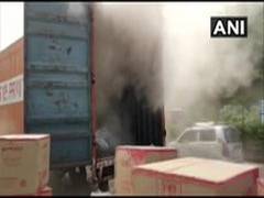 
      
      Fire breaks out in container carrying PVC material in Mumbai
      
      
