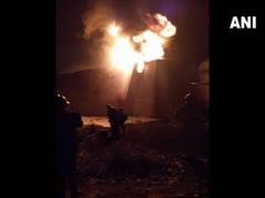 
      
      Fire breaks out at Aircel Sanitizer Company in Maharashtra's...
      
      