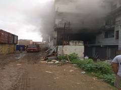 
      
      Fire breaks out at godown in Delhi's Okhla area, doused later
      
      