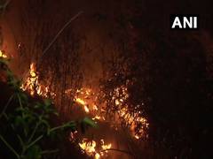 
      
      J-K: Fire breaks out in some bushes in Udhampur, no...
      
      