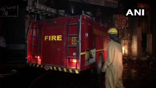 
      
      Delhi: Massive fire at apparel showroom in Uttam Nagar
      
      