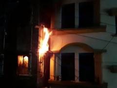 
      
      Fire breaks out at textile shop in Hyderabad, no casualties...
      
      