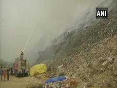 
      
      Fire at Ghazipur landfill doused
      
      