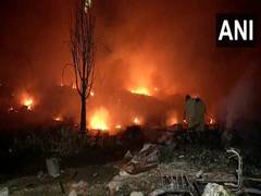 
      
      Fire breaks out at slums in Delhi's Tughlakabad
      
      